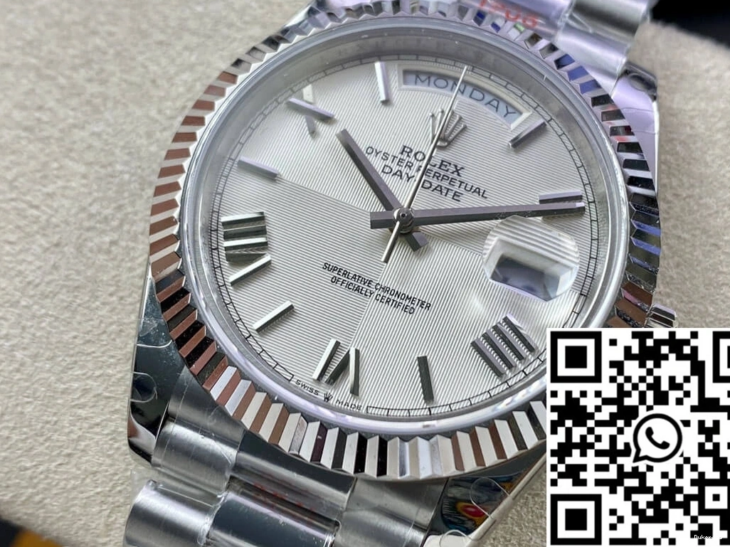 Dial Rolex Date Silver Day Factory 228239-83419 EW 0404